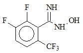 2,3-二氟-N-羥基-6-三氟甲基苯甲脒；
2,3-Difluoro-N-hydroxy-6-(trifluoromethyl)benzenecarboximidamide；
DFAO